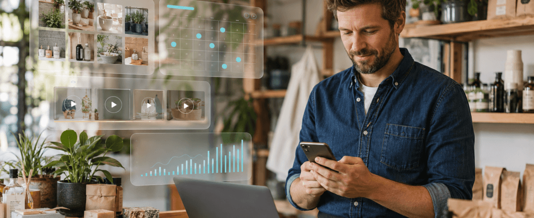 How to Use AI to Create Social Media Posts for a Small Business